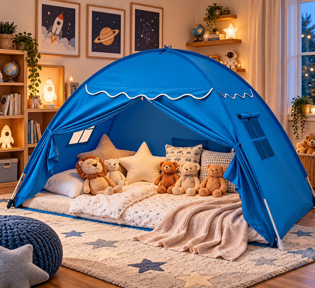 Trixie Twin Bed Tent Canopy