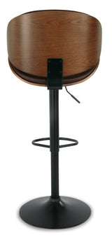 Bellatier Tall Upholstered Swivel Barstool