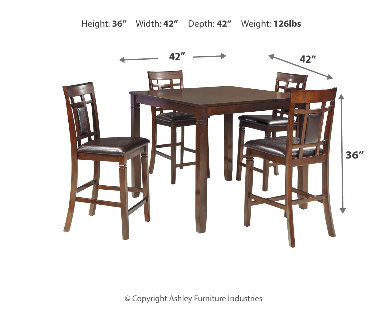 Bennox DRM Counter Table Set