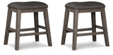 Caitbrook Upholstered Stool