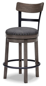 Caitbrook Upholstered Swivel Barstool