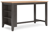 Gesthaven Dining Set (Up to 4 Barstools)