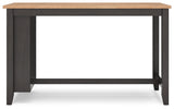 Gesthaven Dining Set (Up to 4 Barstools)
