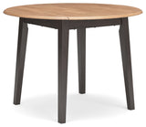 Gesthaven Round Dining Room Drop Leaf Table