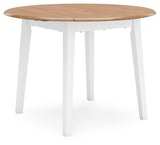 Gesthaven Dining Set (Up to 4 Barstools)