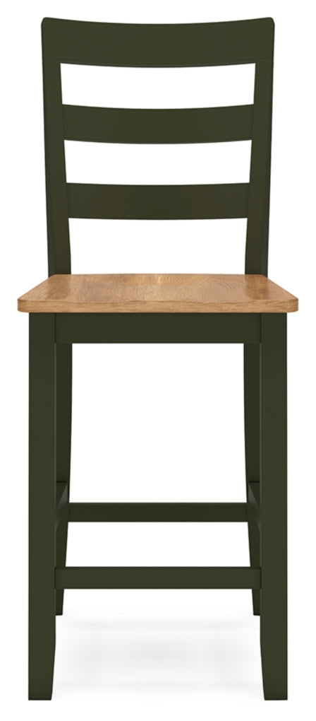 Gesthaven Dining Set (Up to 4 Barstools)