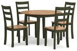 Gesthaven Dining Set (Up to 4 Barstools)