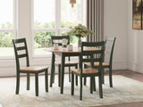 Gesthaven Round Dining Room Drop Leaf Table