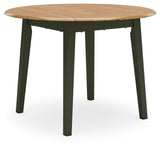 Gesthaven Round Dining Room Drop Leaf Table