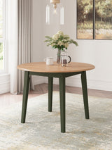 Gesthaven Round Dining Room Drop Leaf Table