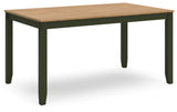 Gesthaven Dining Set (Up to 4 Barstools)