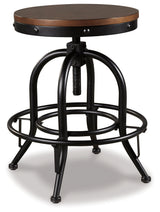 Valebeck Swivel Barstool (Set of 2)
