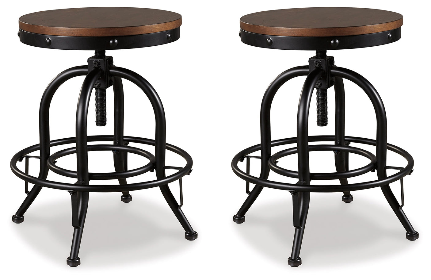 Valebeck Swivel Barstool (Set of 2)