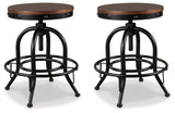 Valebeck Swivel Barstool (Set of 2)