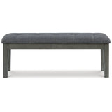 Hallanden Large Upholstered Dining Room Bench