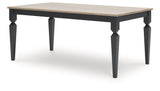 Plazaton Rectangular Dining Room Table