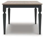 Plazaton Rectangular Dining Room Table
