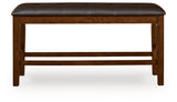 Ralene DBL Counter Upholstered Bench