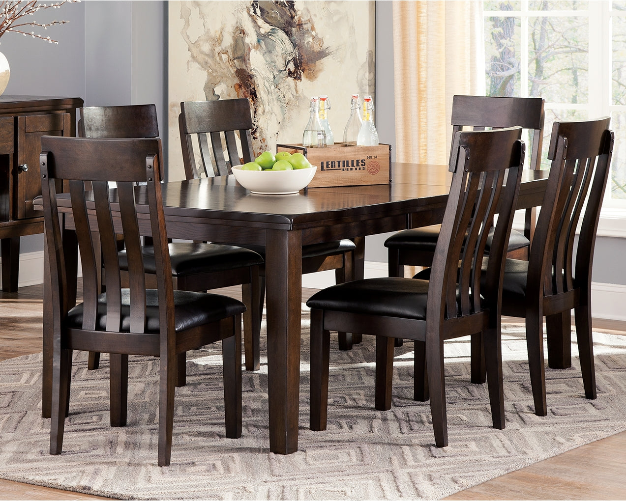 Haddigan Dining Set (Up to 8 Barstools)