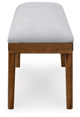 Lyncott Large Upholstered Dining Room Bench