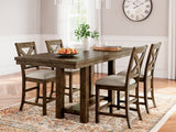 Moriville Dining Set (Up to 6 Barstools)
