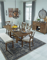 Moriville RECT Dining Room Extension Table