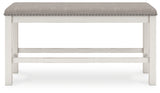 Robbinsdale DBL Counter Upholstered Bench