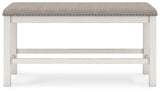 Robbinsdale DBL Counter Upholstered Bench