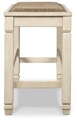 Bolanburg DBL Counter Upholstered Bench