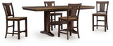 Rylandeen Counter Height Dining Set (Up to 8 Barstools)
