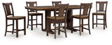 Rylandeen Counter Height Dining Set (Up to 8 Barstools)