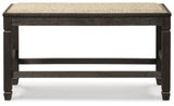 Tyler Creek DBL Counter Upholstered Bench