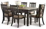 Tyler Creek Dining Set (Up to 6 Barstools)