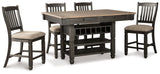 Tyler Creek Dining Set (Up to 6 Barstools)