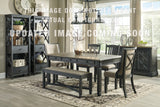 Tyler Creek Dining Set (Up to 6 Barstools)
