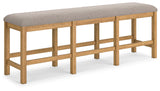 Havonplane XL Counter Upholstered Dining Room Bench