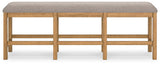 Havonplane XL Counter Upholstered Dining Room Bench