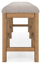 Havonplane XL Counter Upholstered Dining Room Bench