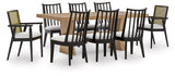 Galliden Dining Set (Up to 8 Chairs)