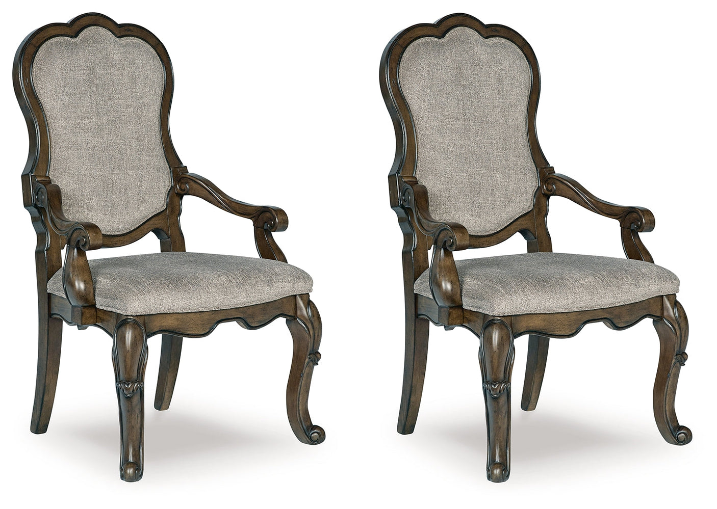 Queen Ann Arm Chair (Set of 2)