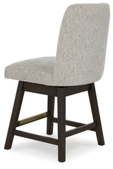 Burkhaus Upholstered Swivel Barstool