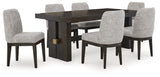 Burkhaus Dining Set (Up to 8 Chairs)