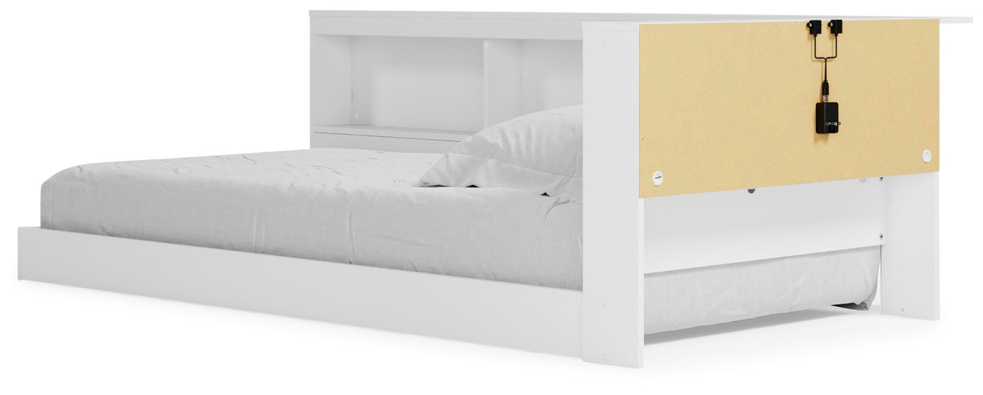 Piperton Bookcase Storage Bed