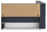 Simmenfort Bookcase Storage Bed