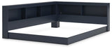 Simmenfort Bookcase Storage Bed