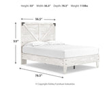 Shawburn Crossbuck Panel Platform Bed