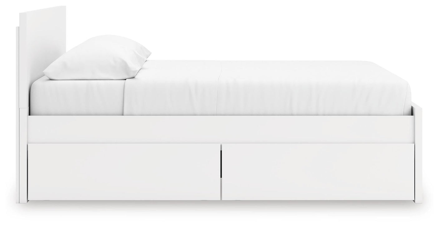 Onita Panel Platform Bed with Storage