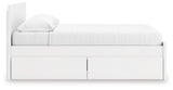 Onita Panel Platform Bed with Storage
