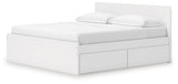 Onita Panel Platform Bed with 2 Side Storage