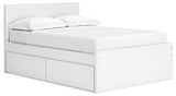 Onita Panel Platform Bed with 1 Side Storage